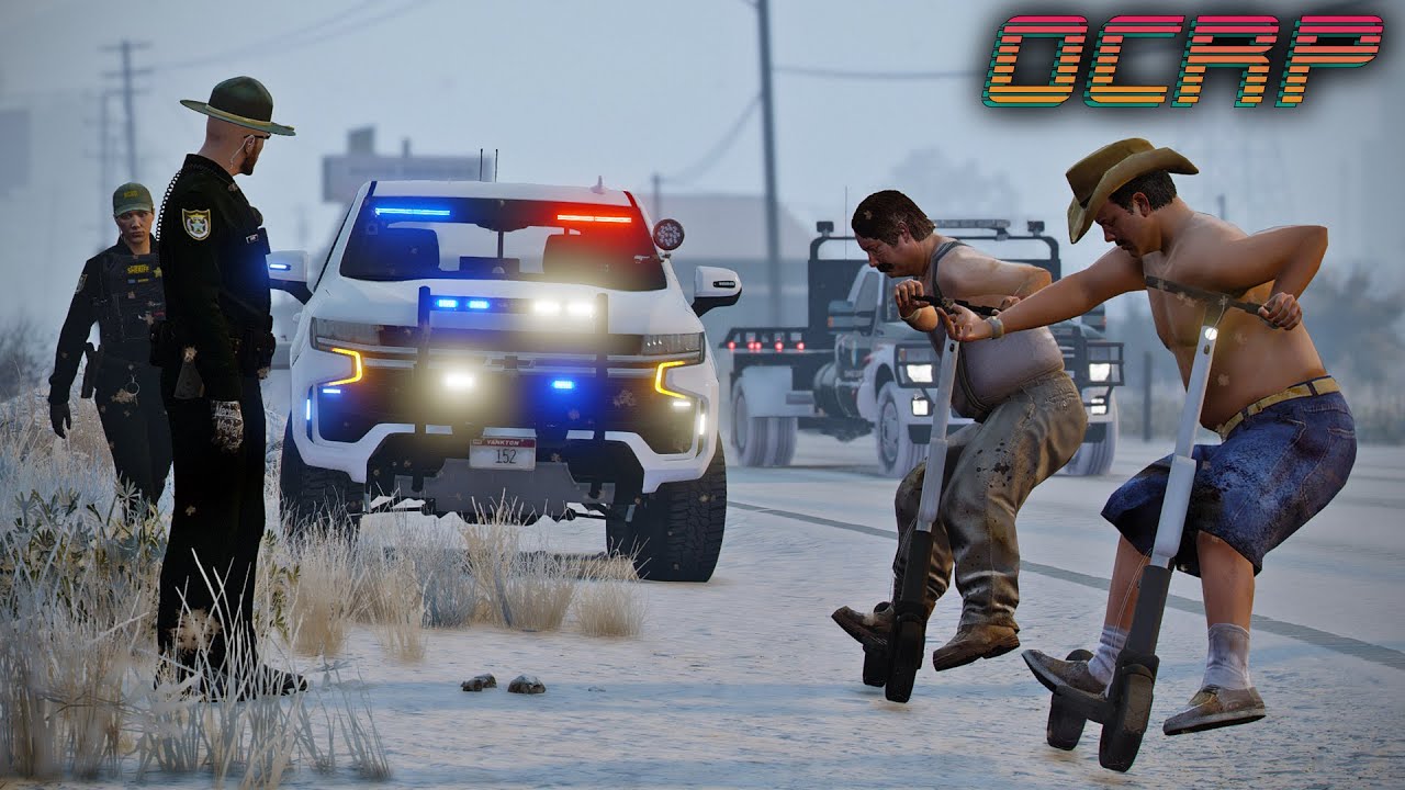 Scooters in The Snow in OCRP!