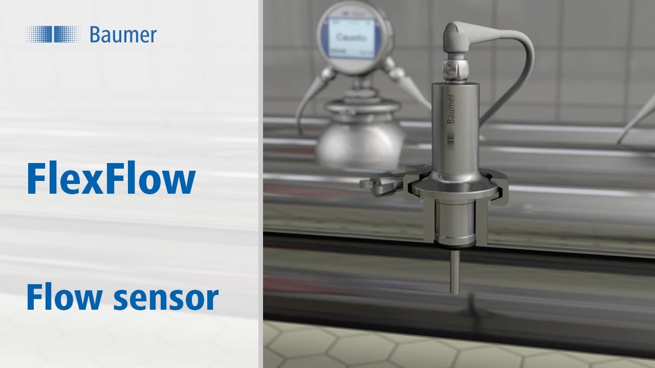 Baumer | Calometric flow sensor FlexFlow | Highlights