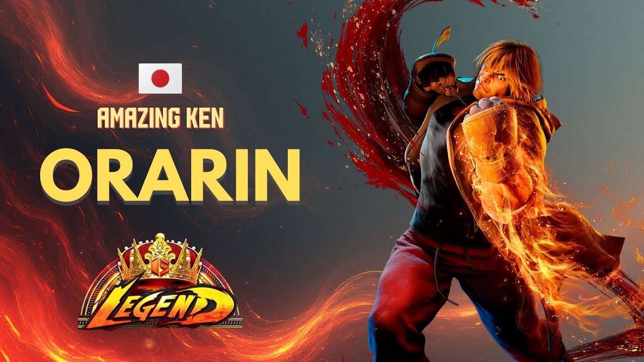🔥 SF6 ▰ ORARIN (Ken) ▰ Street Fighter 6 🔥