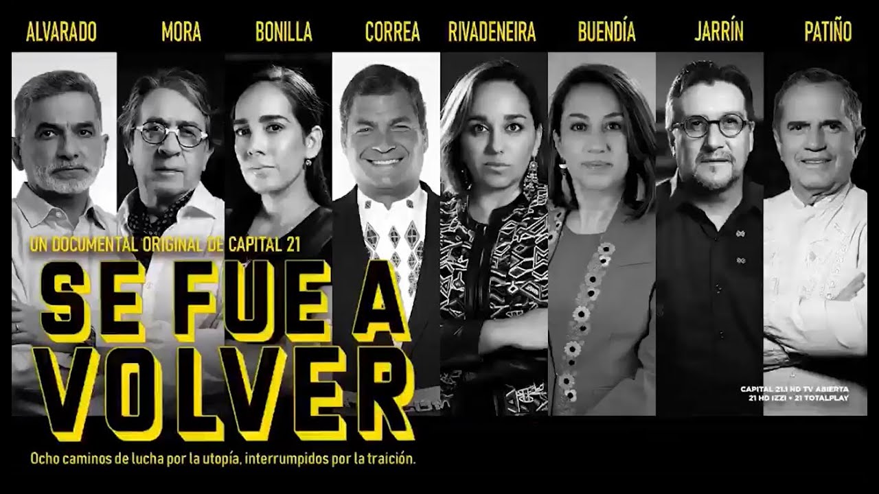 DOCUMENTAL SE FUE A VOLVER - PERSECUCION AL GOBIERNO DE RAFAEL CORREA DELGADO.