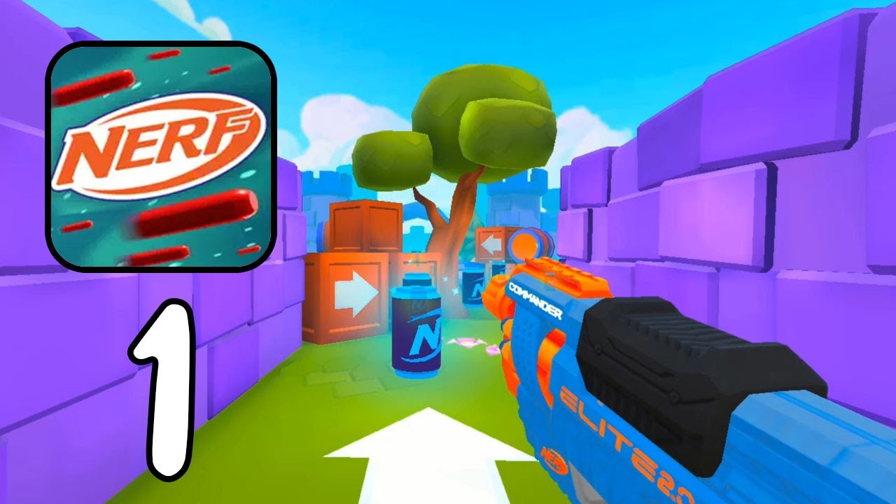 NERF: Superblast - &rlm;&rlm;Gameplay walkthrough Part 1 (iOS, Android)