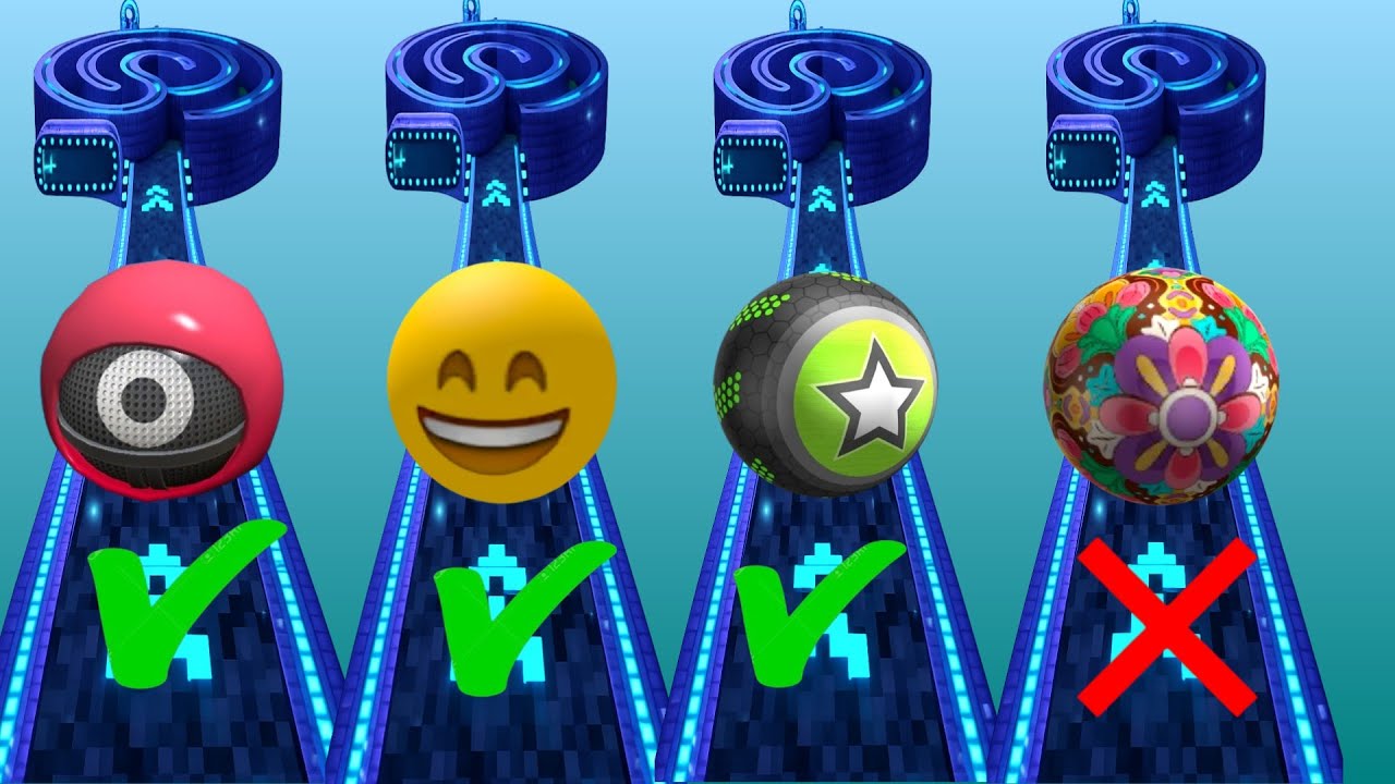 Going Balls Android Gameplay Walkthrough | Action Balls Rollance Adventure | Sky Rolling Ball