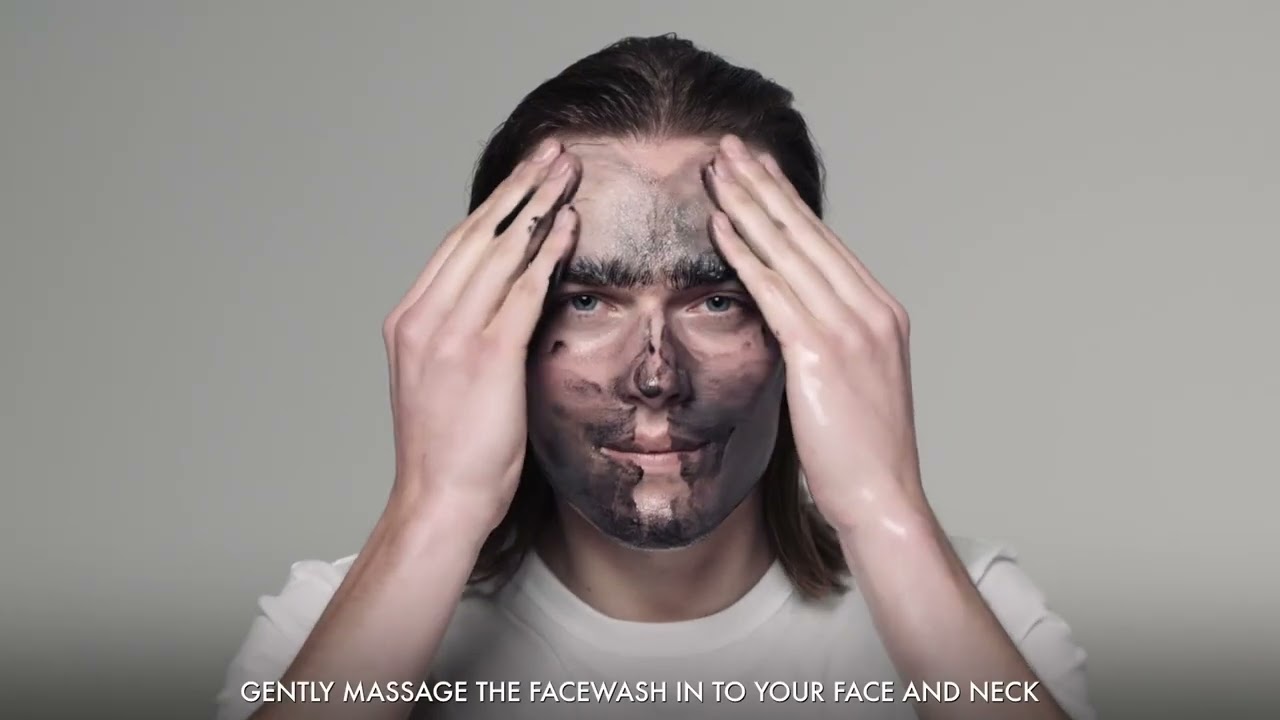 TUTORIAL CHARCOAL FACE WASH || THE GREY MEN'S SKINCARE