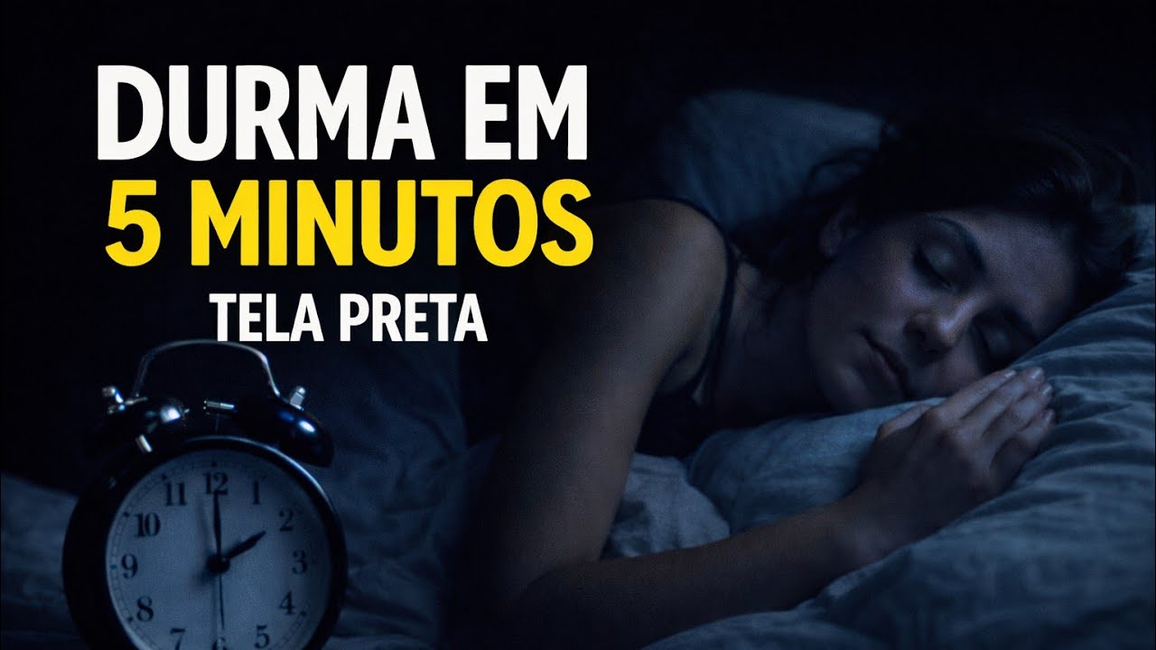 Áudio Guiado para Insônia | Acalme a Mente e Durma Profundamente (Tela Preta)