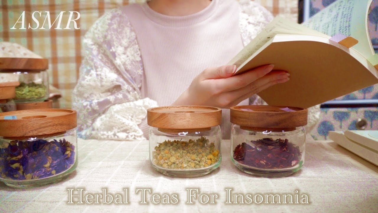 ASMR 不眠症の為のハーブ選び / Herbal tea for insomnia