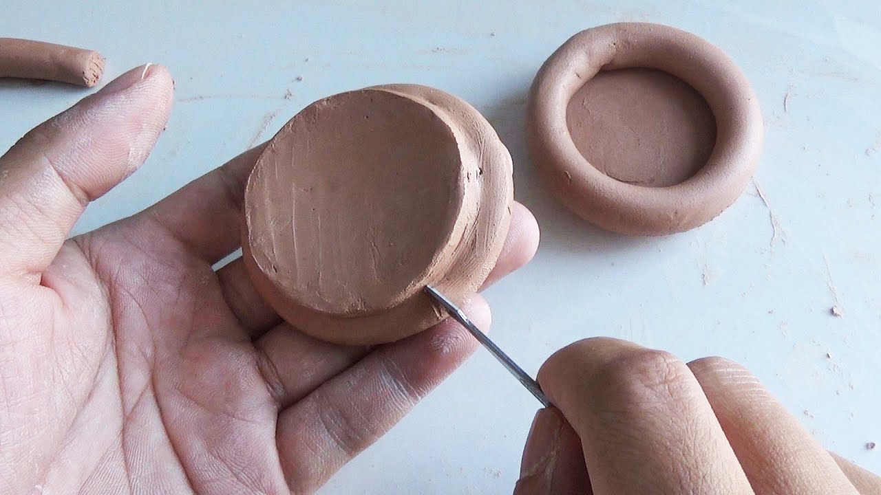 DIY Clay Art, How To Make Headphone Model in Clay