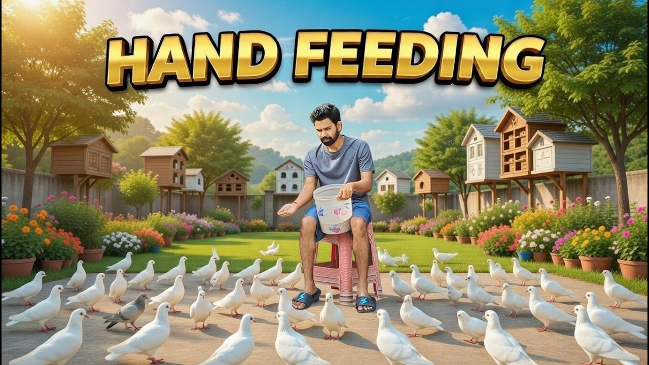 What Happens When I Release My Male Pigeons? 😄 I @IamRajonDas