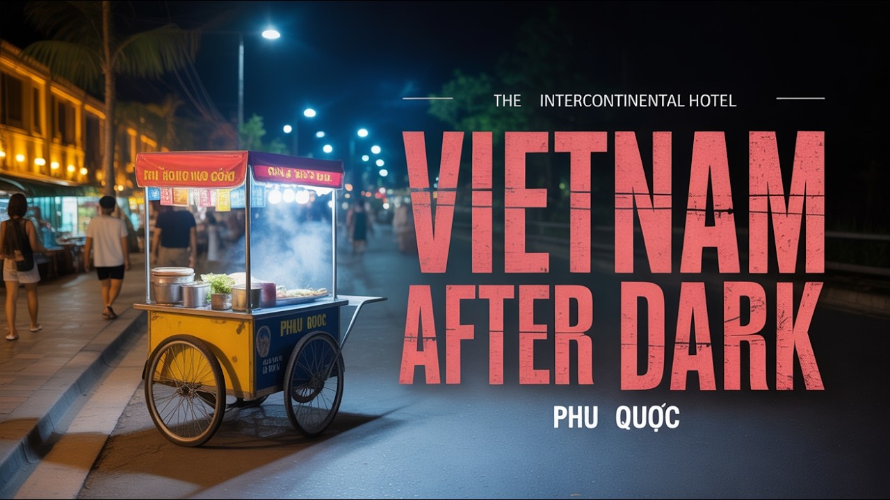 Phu Quoc  Marina. Hotel Intercontinental area. Night Walking Tour.