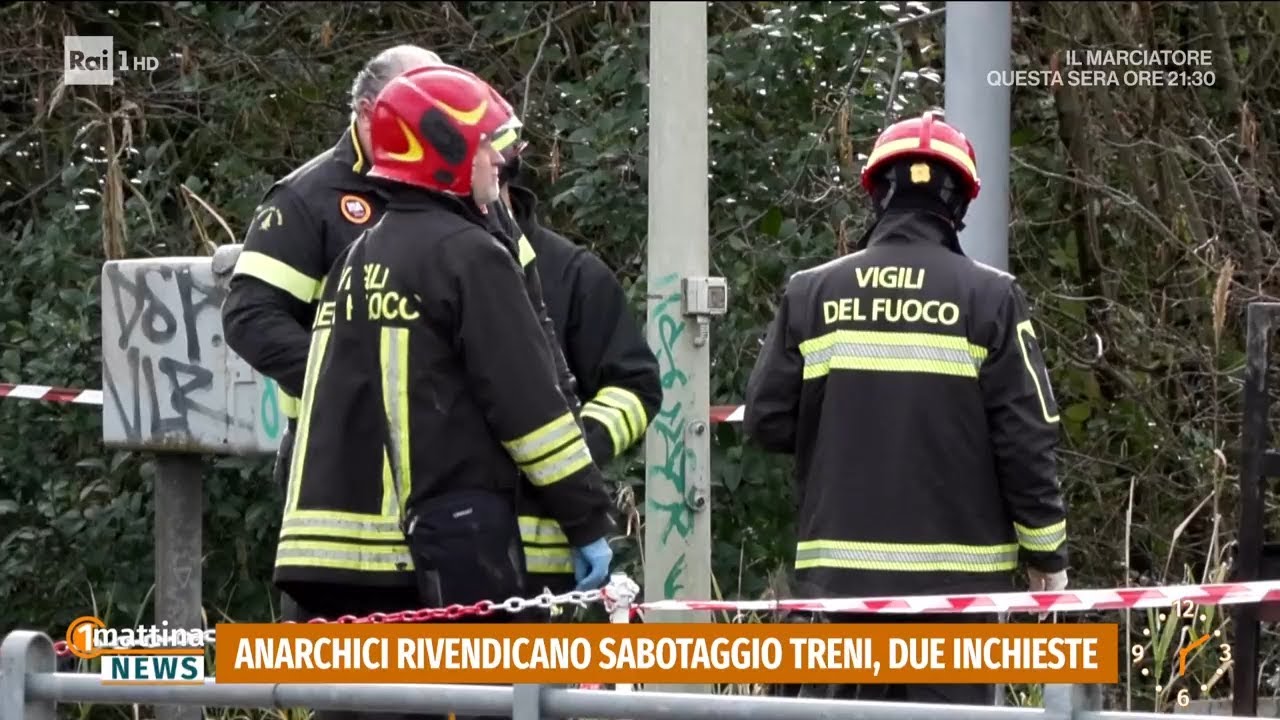 Sabotaggi ai binari, pista anarchica sotto indagine - 1mattina News 10/02/2026
