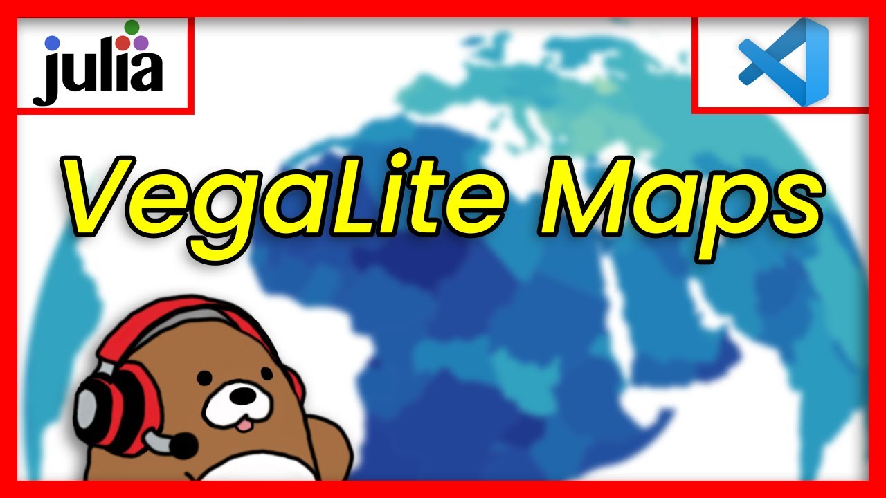 [02x09] Julia VegaLite Maps (Geographic Displays); Choropleths | 9/13 Julia Analysis for Beginners