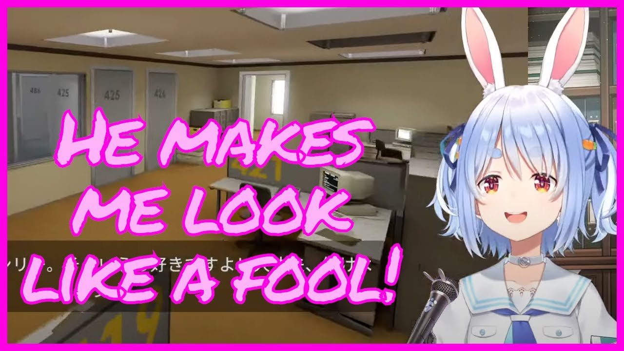 Pekora gets trolled by the Stanley Parabubu from almost the beginning [Hololive]