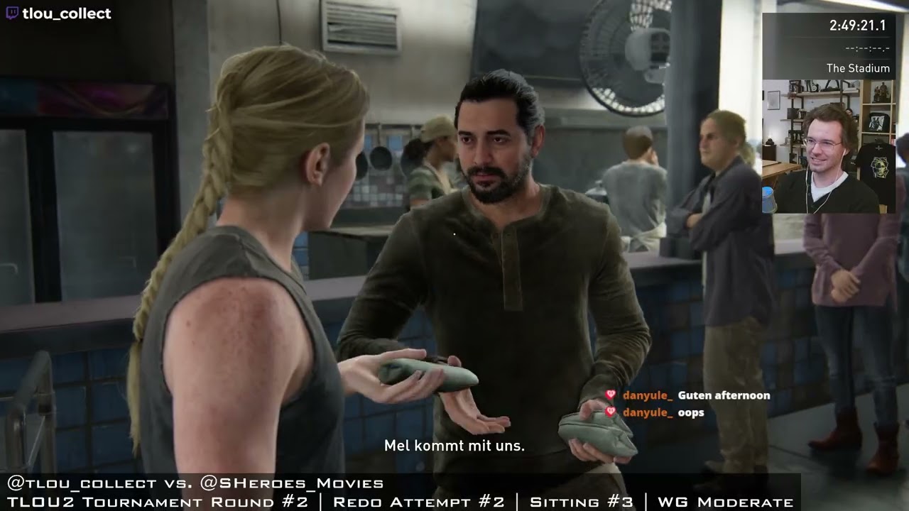 TLOU2 | Tournament Round #2 | Redo Attempt #2 | Sitting #3 | Moderate Whole Game | TLOUTour25 | @tlo