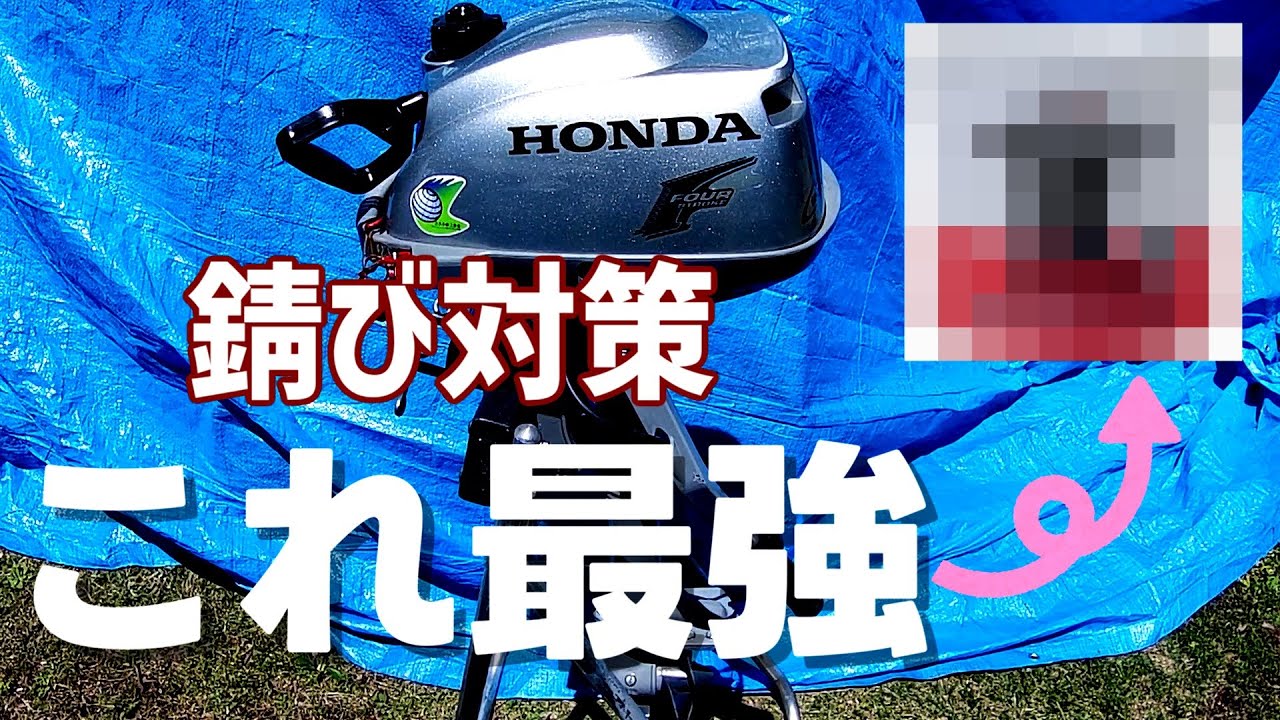 【役に立つのかは不明】ホンダの2馬力船外機をメンテナンスしていく