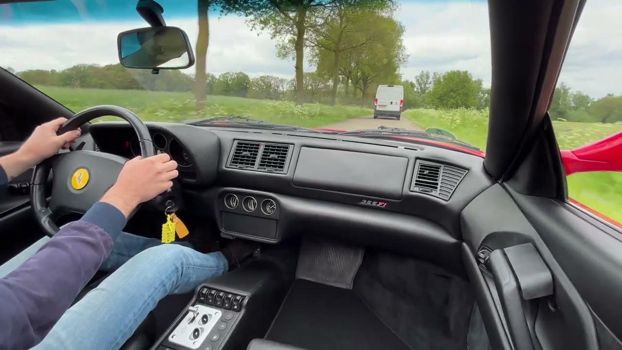 Ferrari 355 GTS F1 - Driving Video - Oldenzaal Classics