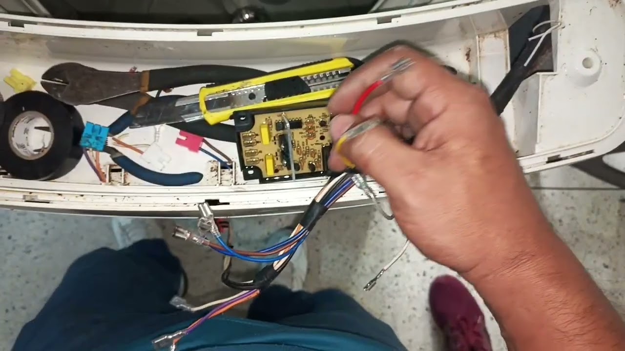 Como instalar Tarjeta Universal en Lavadora