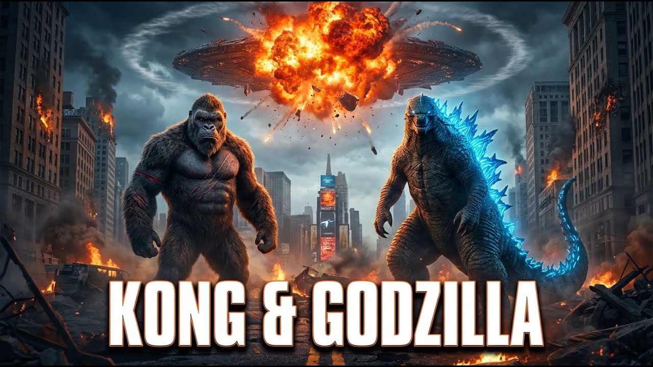 NEW YORK ÇÖKÜYOR! 🛸 Godzilla & Kong Uzaylı İstilasıyla Savaşıyor (EP.1)