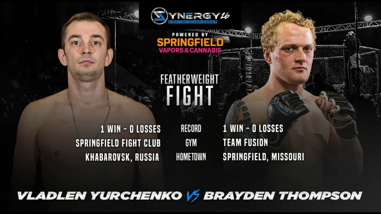 Brayden Thompson vs. Vladen Iurchenko - Synergy FC 26