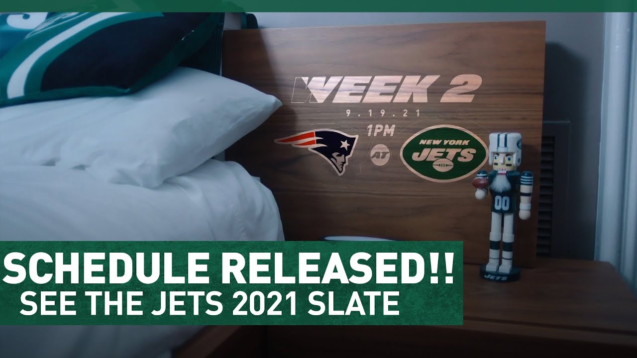 🚨 SEE THE 2021 NEW YORK JETS SCHEDULE 🚨| NFL Schedule Release