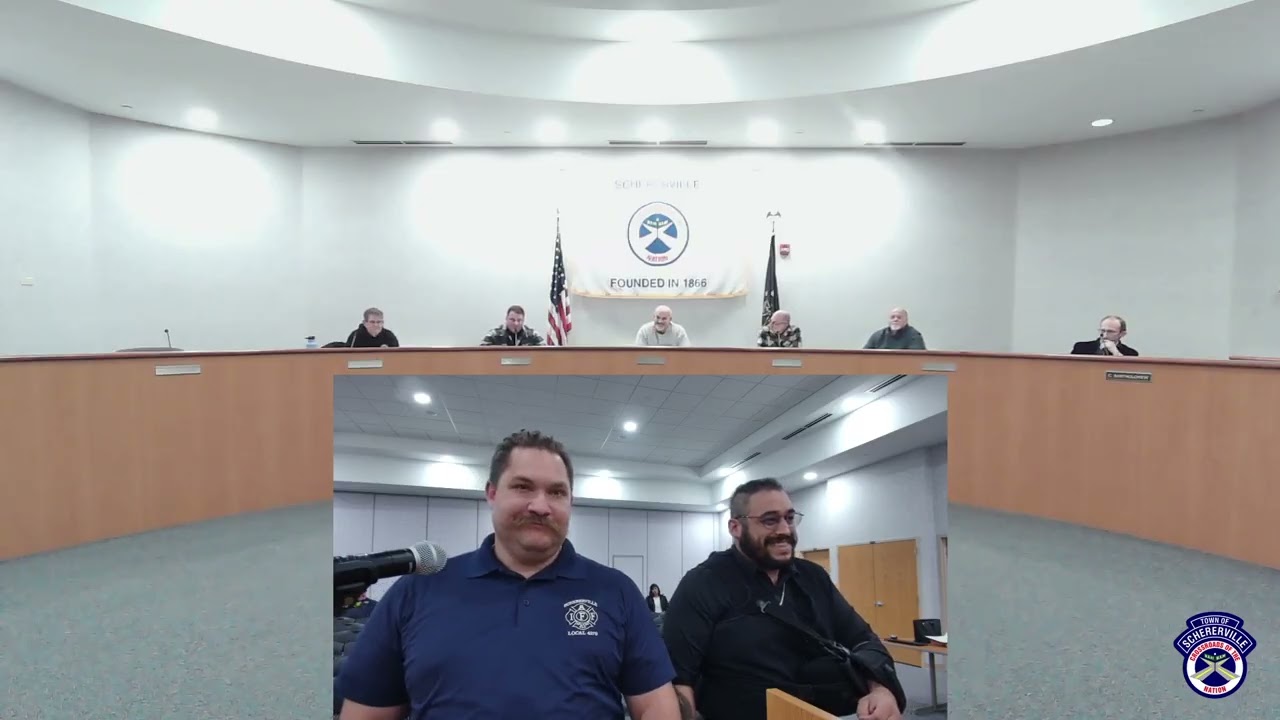 December 4, 2025 Town of Schererville Merit Board Meeting