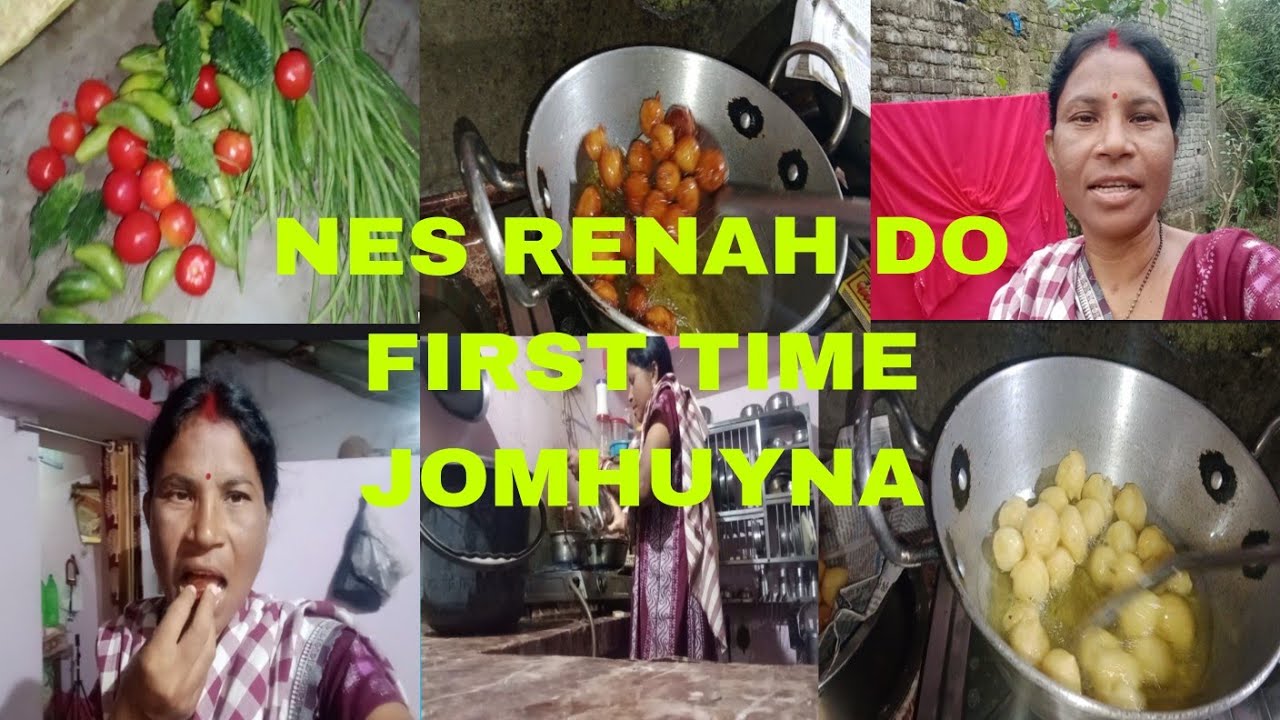 Nes renah first time jomhuyuhkana//✅santali vlog//vlog video 