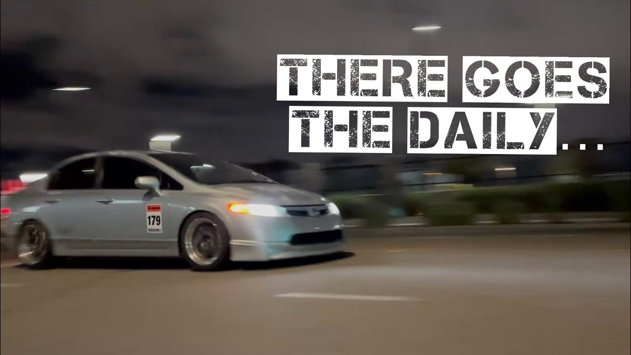 Off-Weekends are for RIPPING in our Daily Drivers | FA5 Civic Si Track Prep + Shop Hangs at OEM PLUS