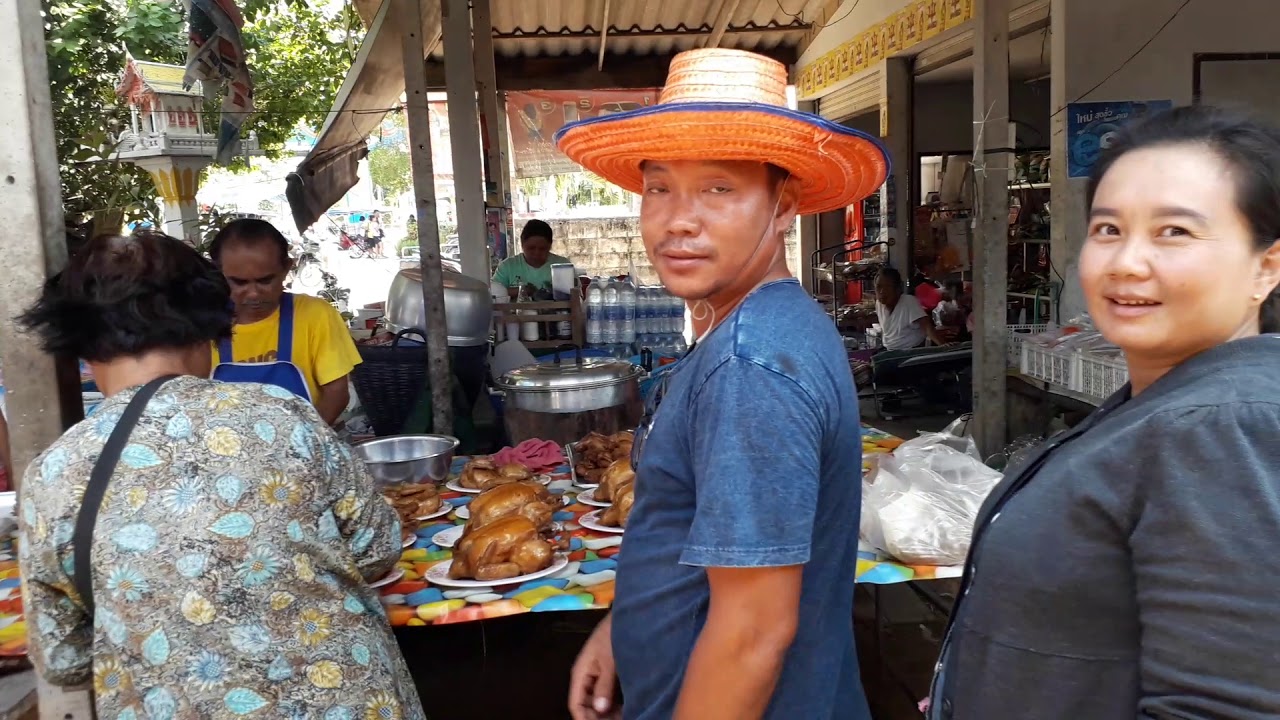 ตลาดคลองวาฬ  อ่าวมะนาว  ประจวบ