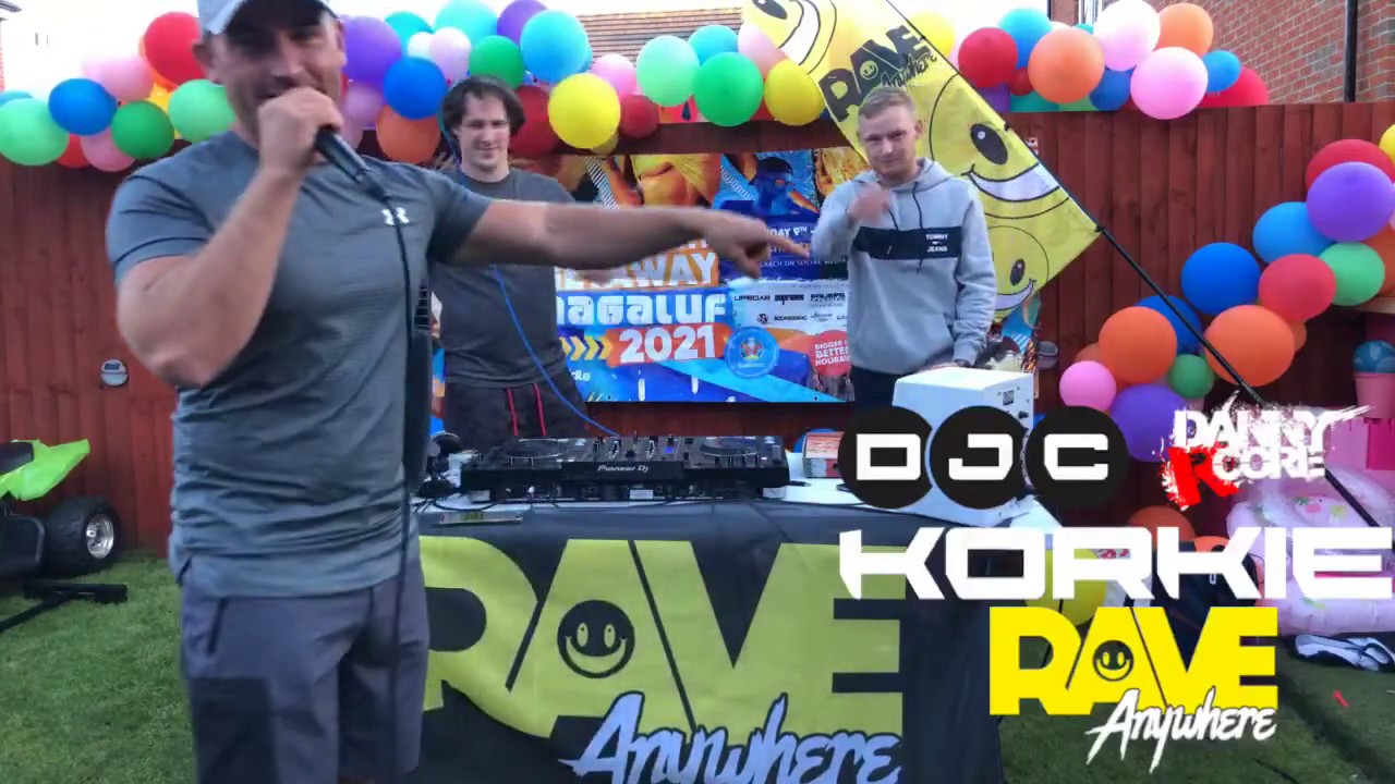 DJC & Danny RCore with MC Korkie Live On Rave Anywhere