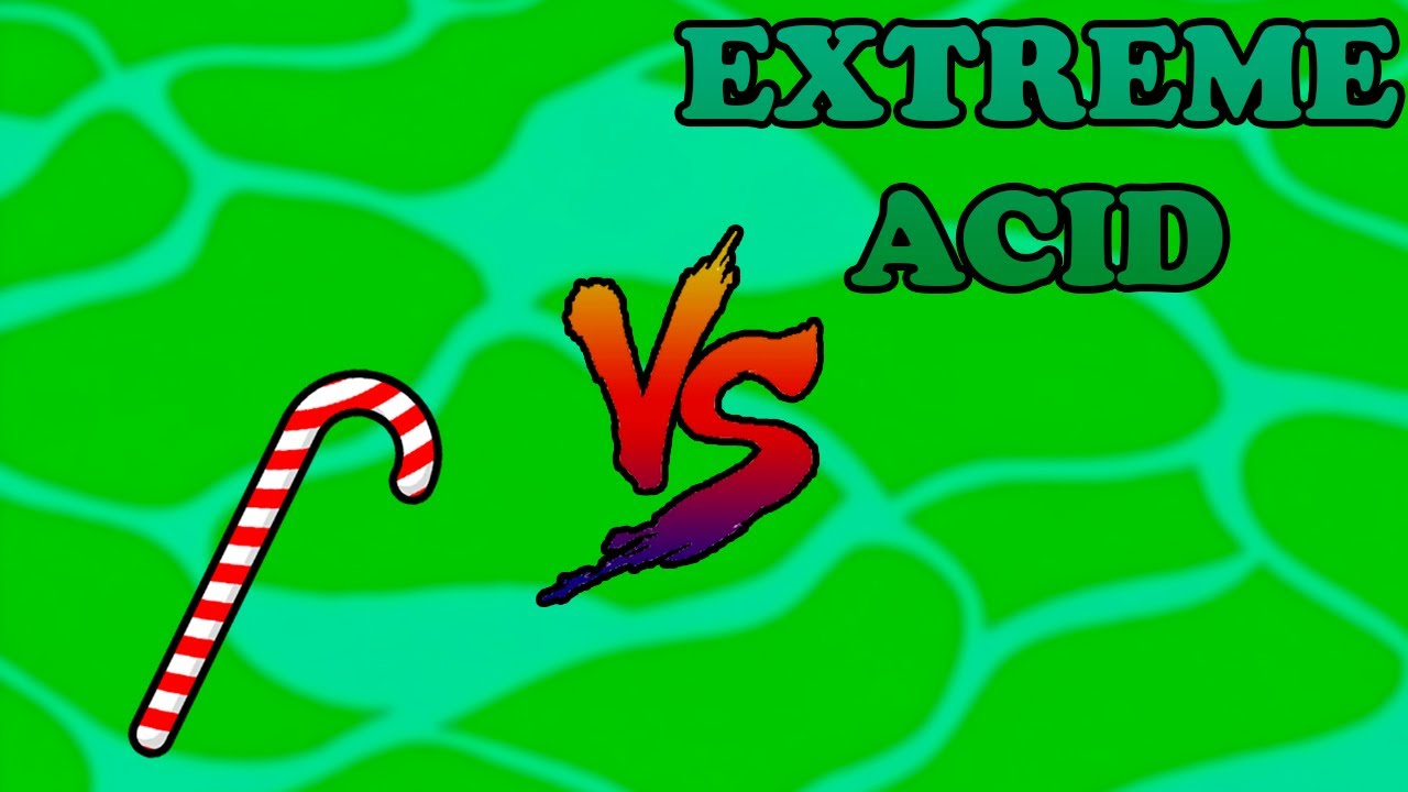 EXTREME ACID VS CANDY CANE! [Acid Escape Roblox (No Glitch)]