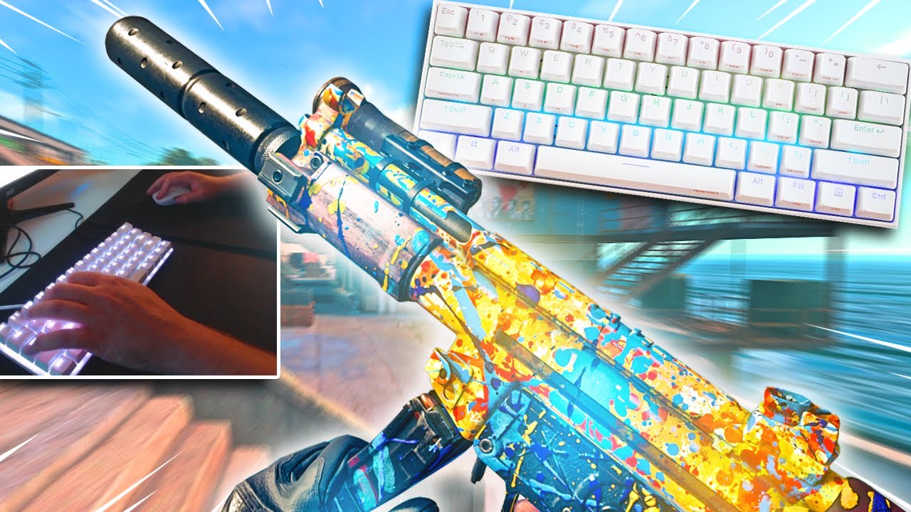 Anne Pro 2 Warzone ASMR Chill😌Satisfying CW MP5 Keyboard and Mouse Gameplay Smooth 1440p