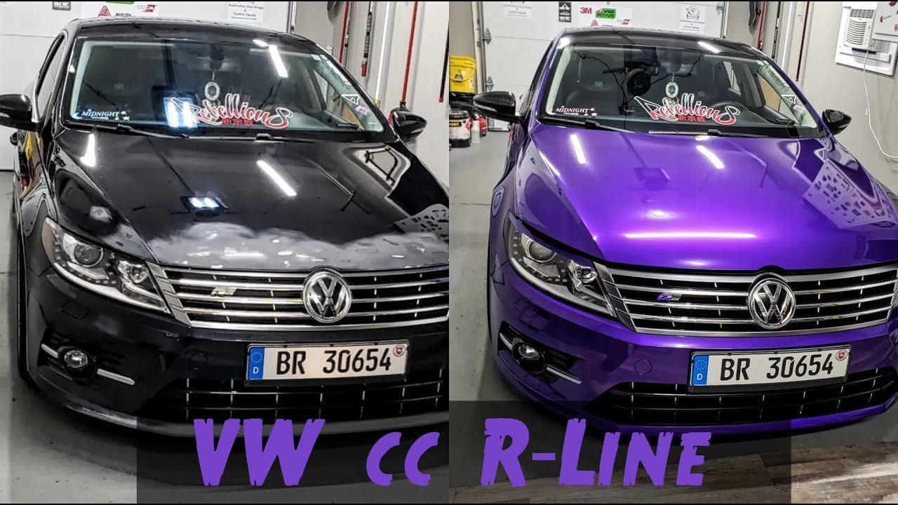 VW cc R-line full wrap