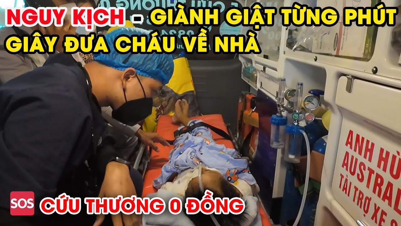 Nguy kịch…bé liên tục ngưng tim trên đường, giành giật từng phút giây đưa bé về nhà | Cứu thương 0đ