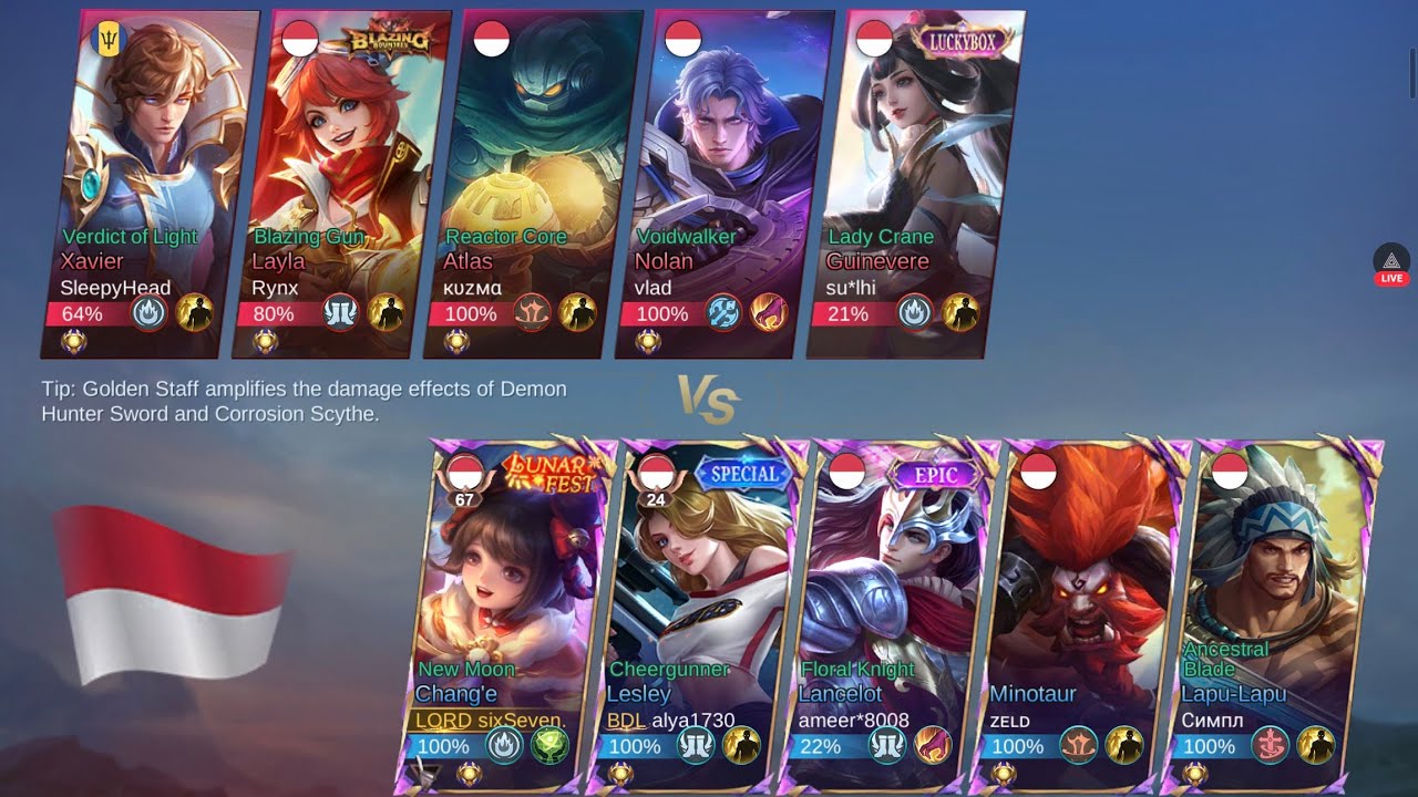 push rank season 39 #12 - Mobile Legends (Live)