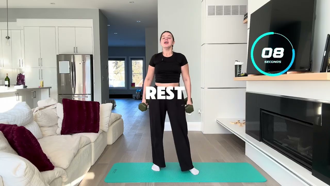 Hyrox Inspired Home Workout- Dumbbell Only