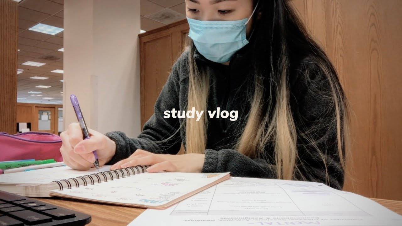 productive study vlog | start of senior year nursing school, failed dosage exam