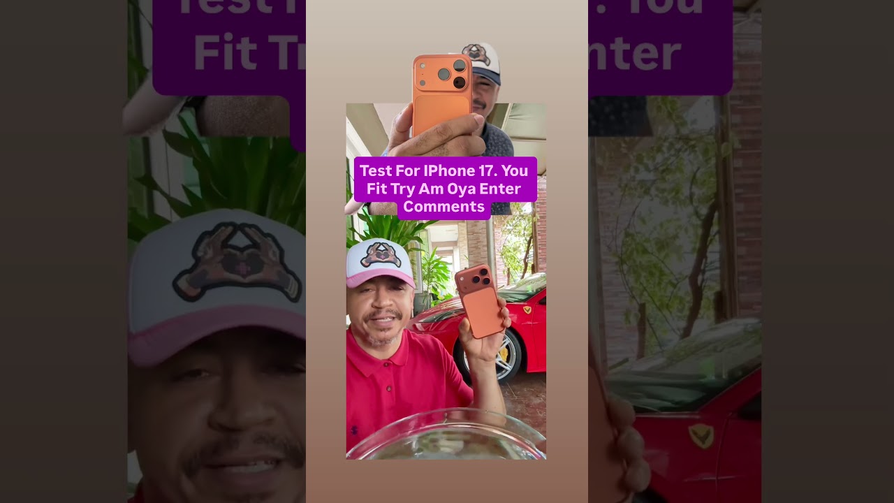 Как проверить iPhone 17 на подлинность: тест на воздействие воды в Нигерии