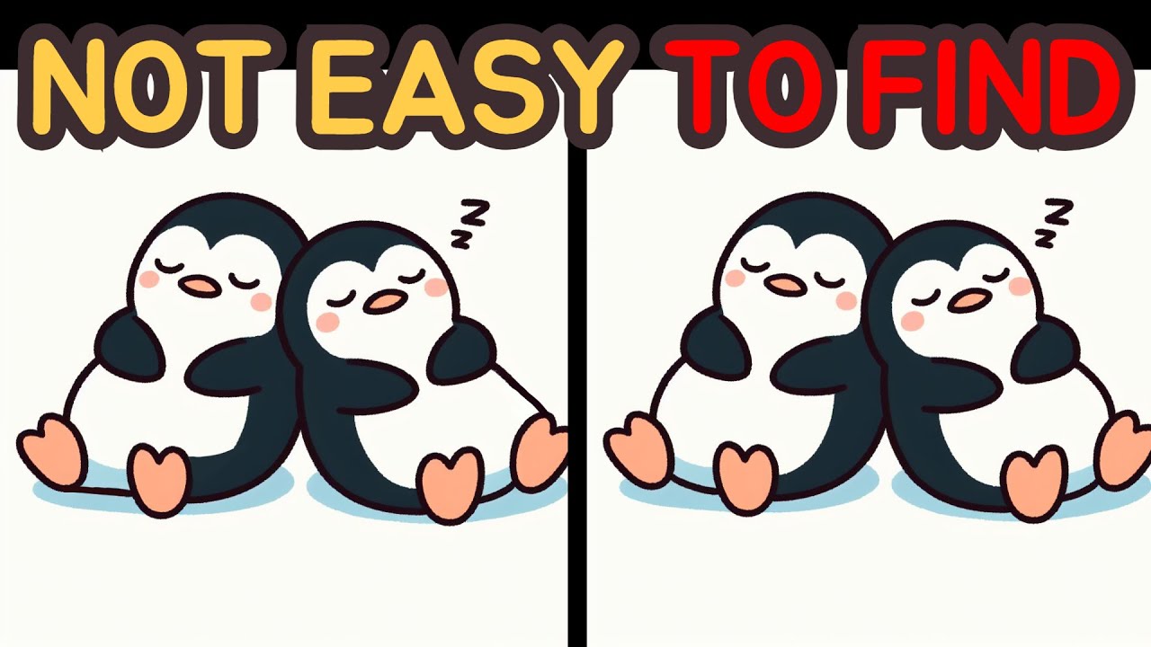 [Find the difference] NOT EASY TO FIND! 😝TRY THIS TRICKY ONE!! 😝 [Spot the difference]