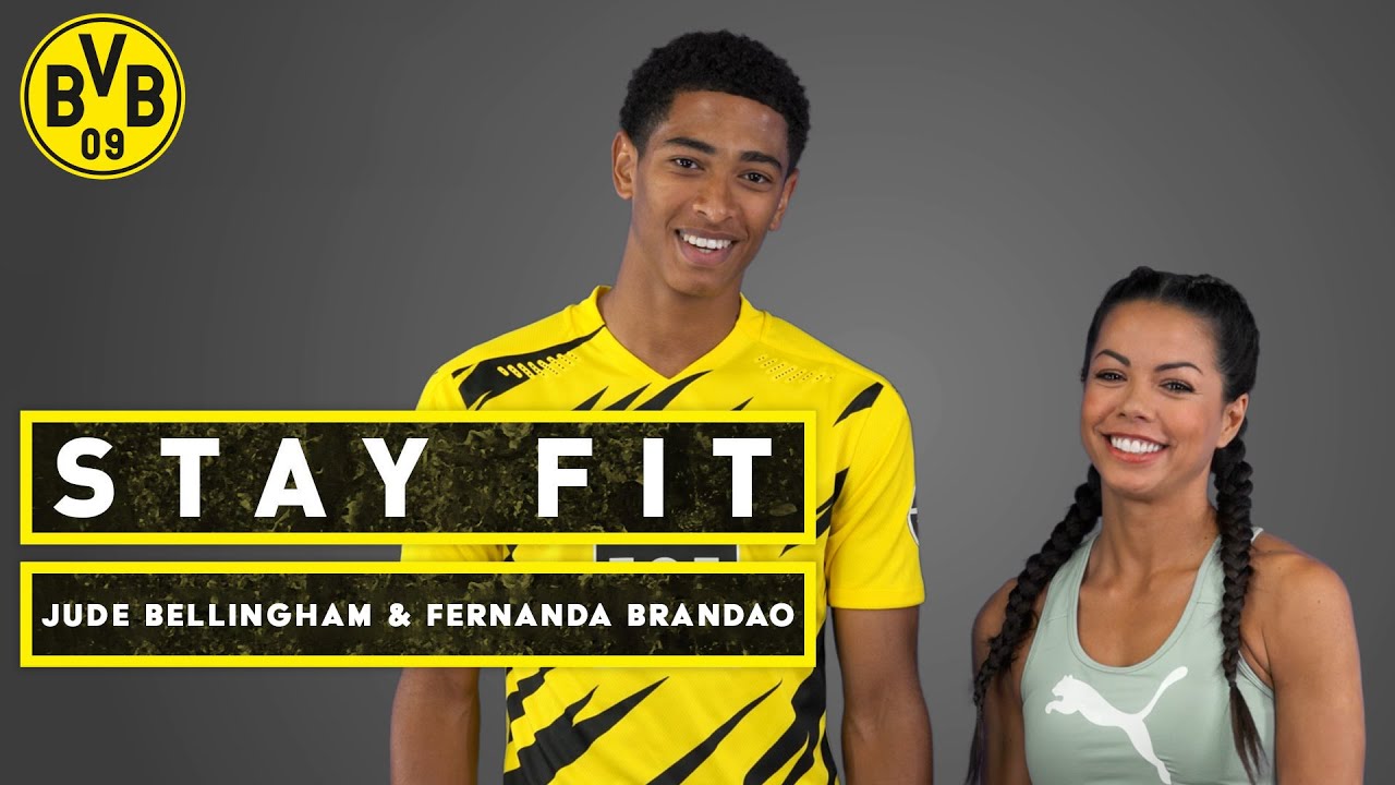 Stay fit - with Jude Bellingham & Fernanda Brandao | Episode 2