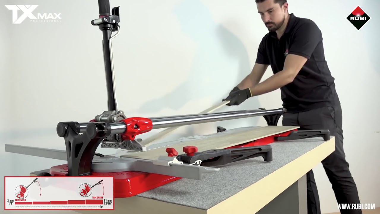 Rubi TX-MAX Manual Tile Cutters - Available at buybrandtools.com