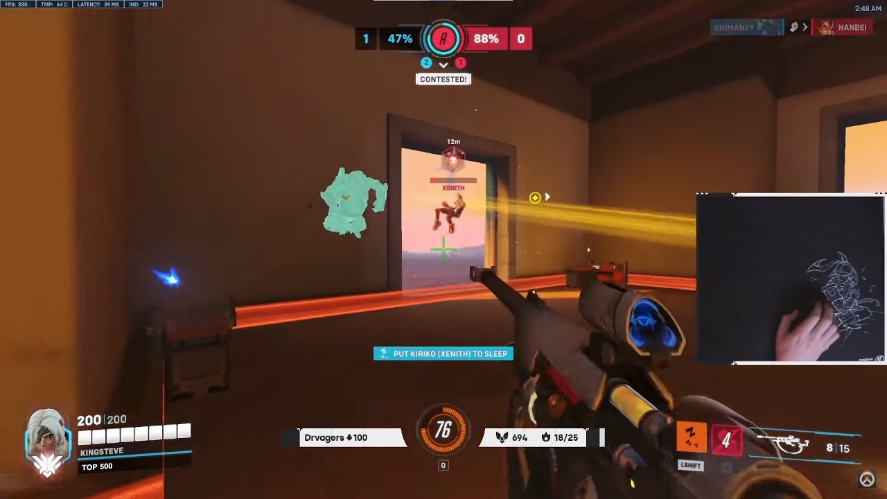 68% Accuracy! Gale Ana Overwatch 2 Season 7 Gameplay