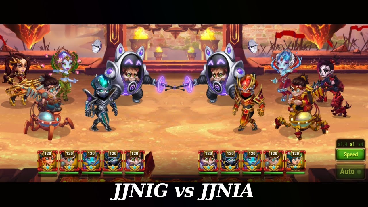Hero Wars Mobile - JJNIG vs JJNIA - Wish from the audience #004
