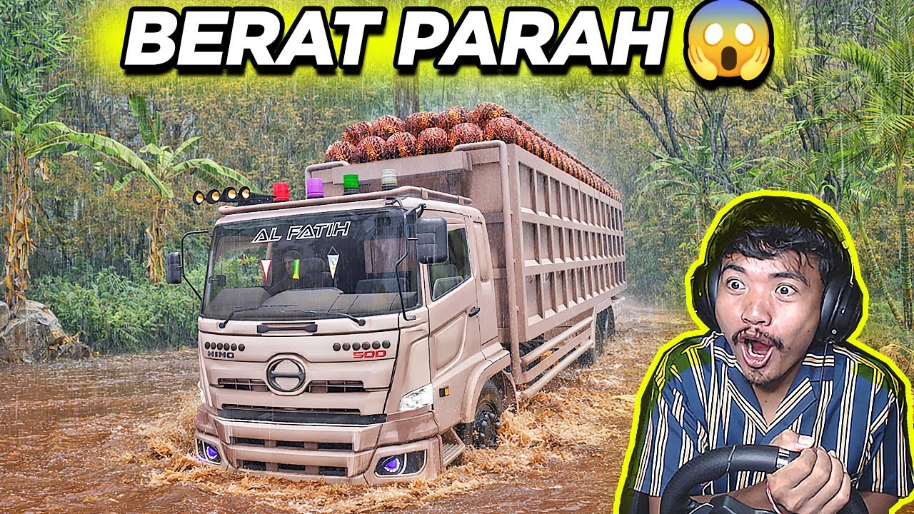 Muatan Sawit Full! Truk Hino Stuck di Sini 😱 | ETS2