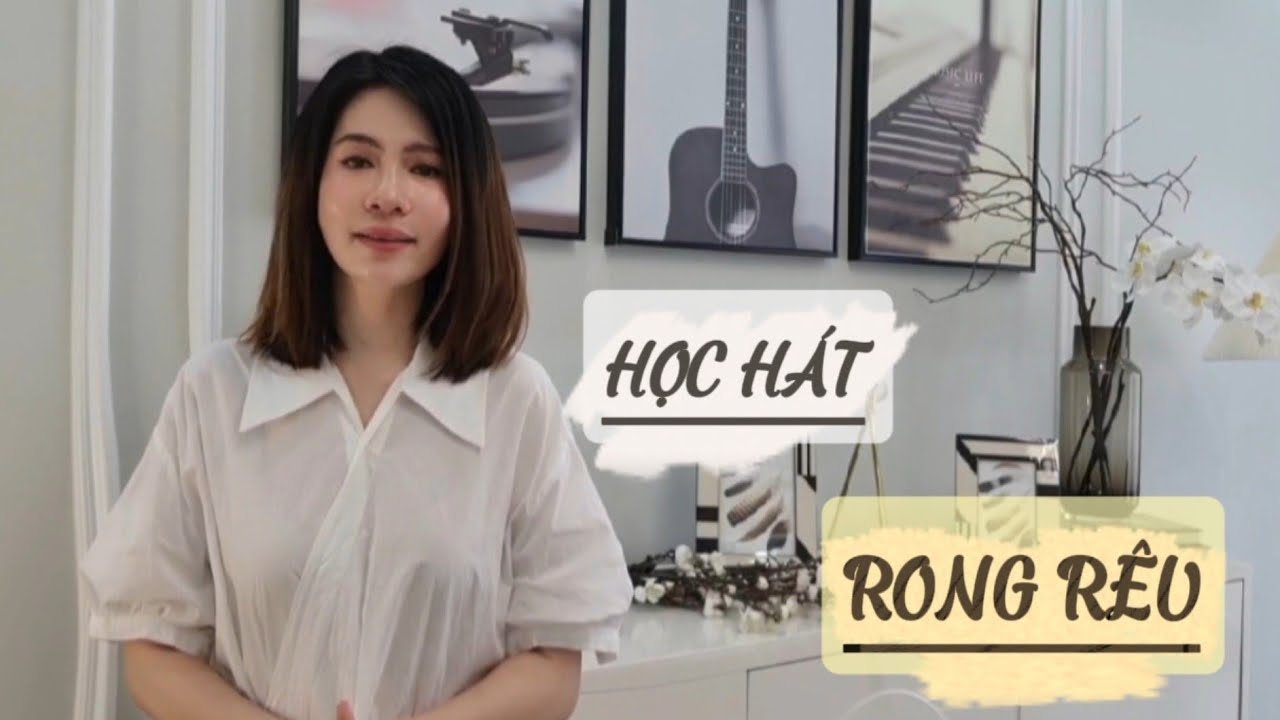 Học hát RONG RÊU - St: Nguyễn  Tâm | Thanh nhạc Phạm Hương - Học hát cho người mới bắt đầu.