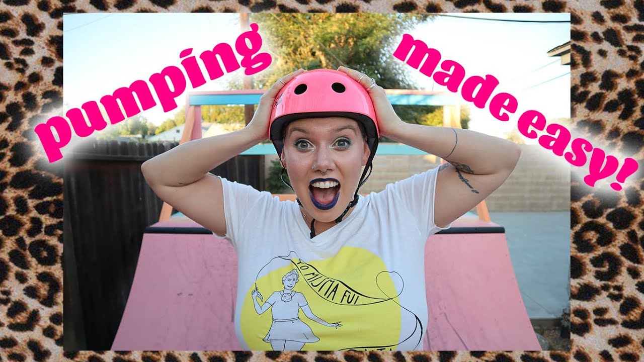HOW TO PUMP ON ROLLER SKATES! The foundation of most skatepark tricks!