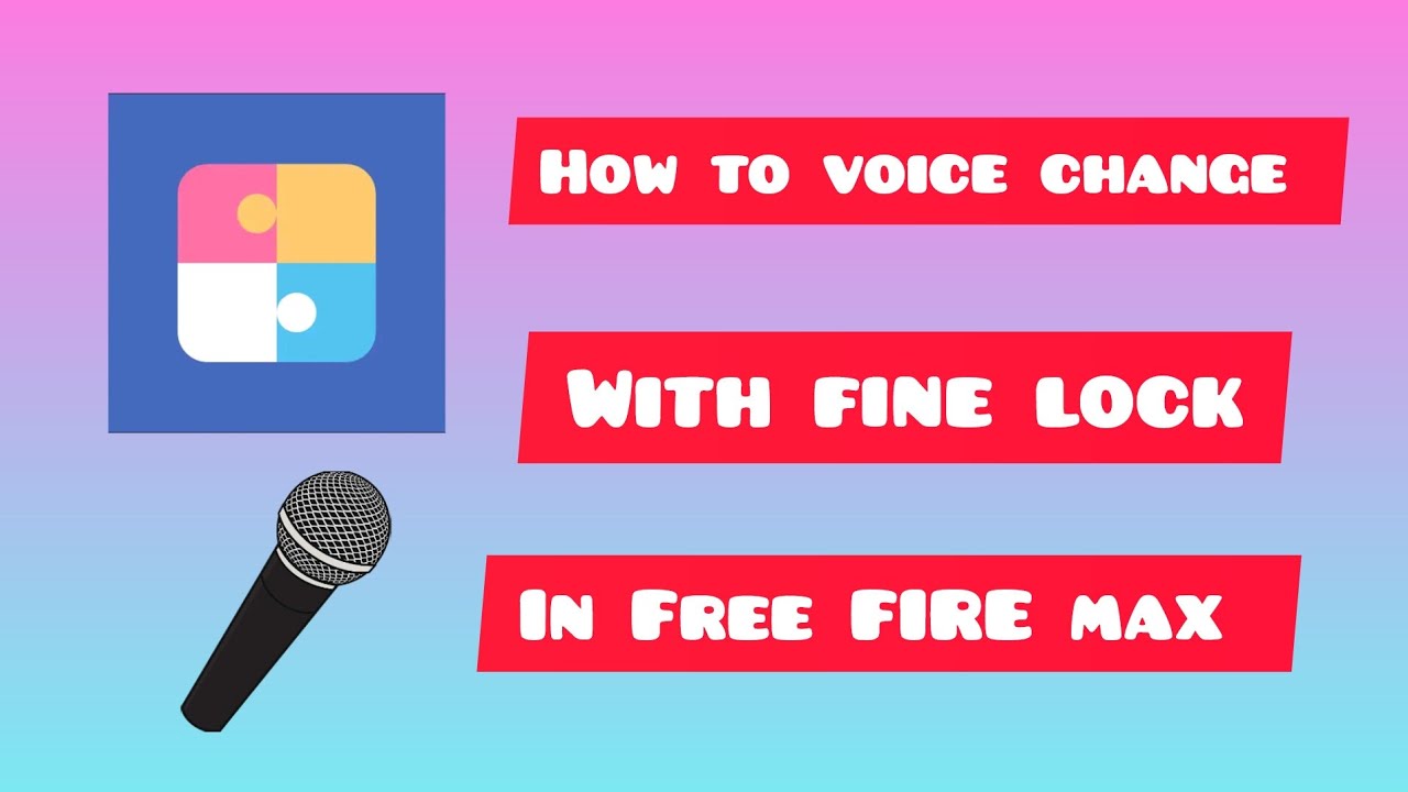 How to voice changer on with fine lock on Samsung (A1X-GAMING)