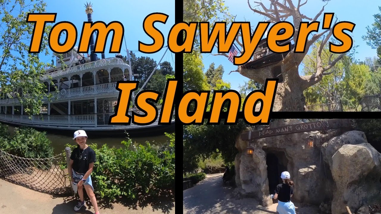 Tom Sawyer's Island Disneyland | Full Rides POV [4k] | California 2023