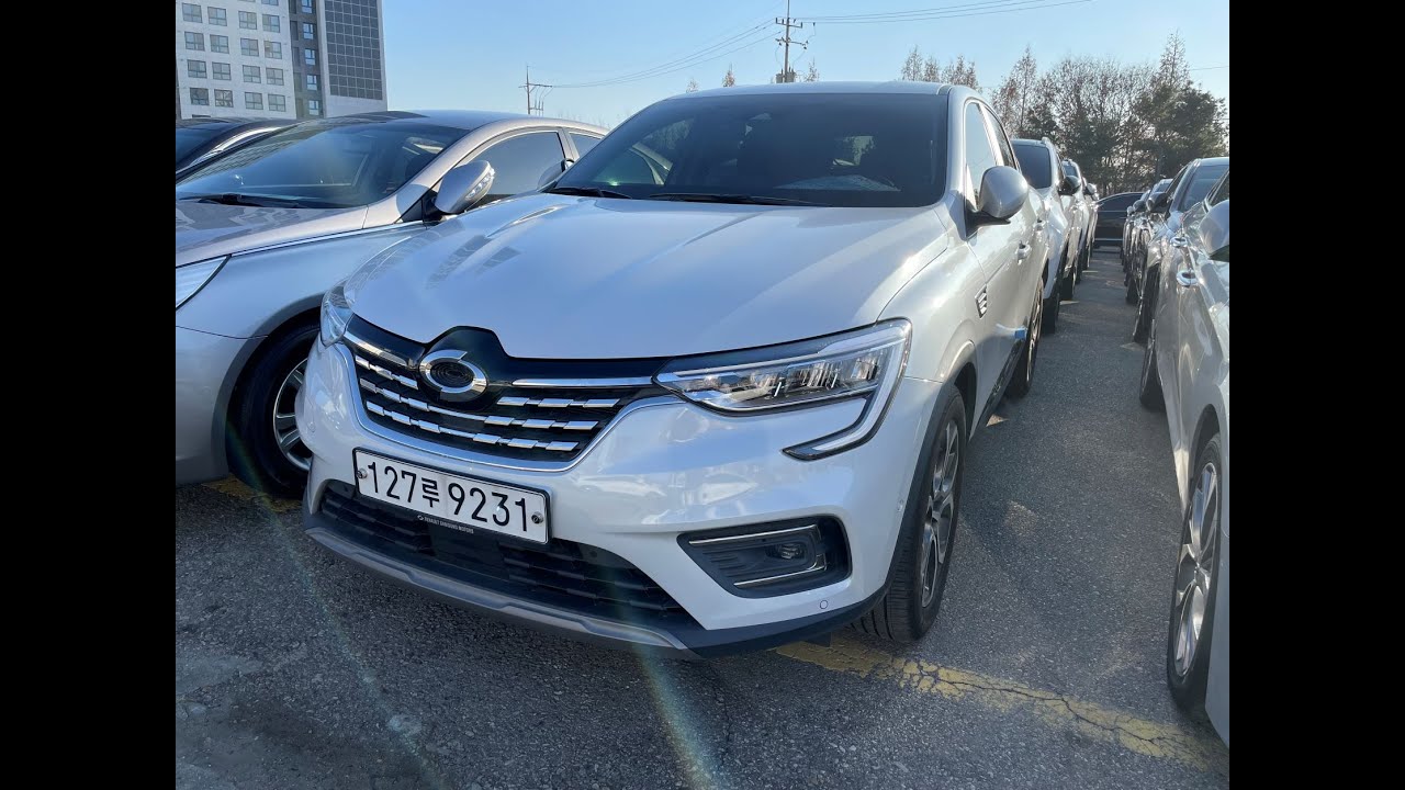 Авто из Кореи. Самсунг XM3 (Рено Аркана) 2020 год апрель 1.3сс TCe 152 л.с. 18.000км.