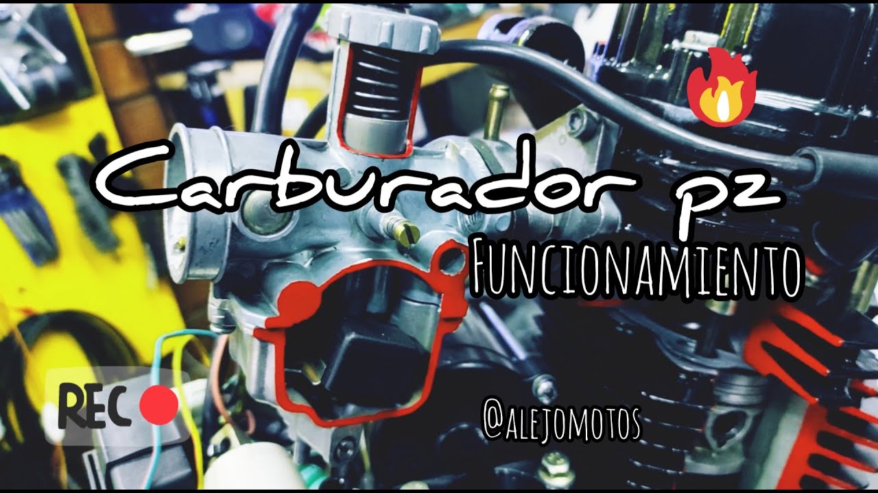 🏍️🛠️CARBURADOR PZ / FUNCIONAMIENTO / VM TIPO CORTINA🛠️🏍️