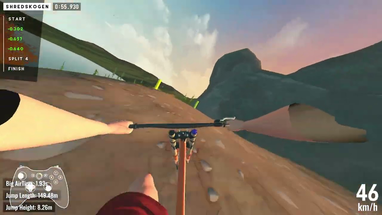 CRANKED Prototype // Shredskogen World Record 1:44.551 !