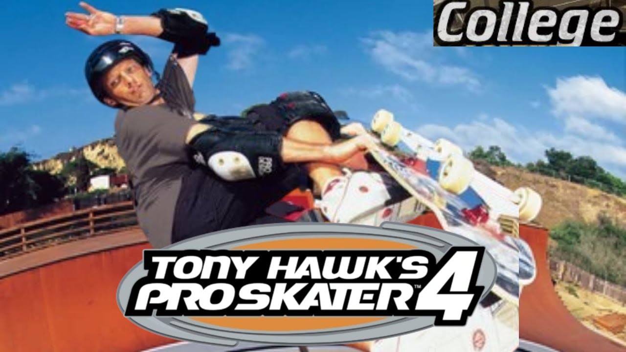 Tony Hawk's Pro Skater 4 - Gameplay Walkthrough - Part 1 - COLLEGE