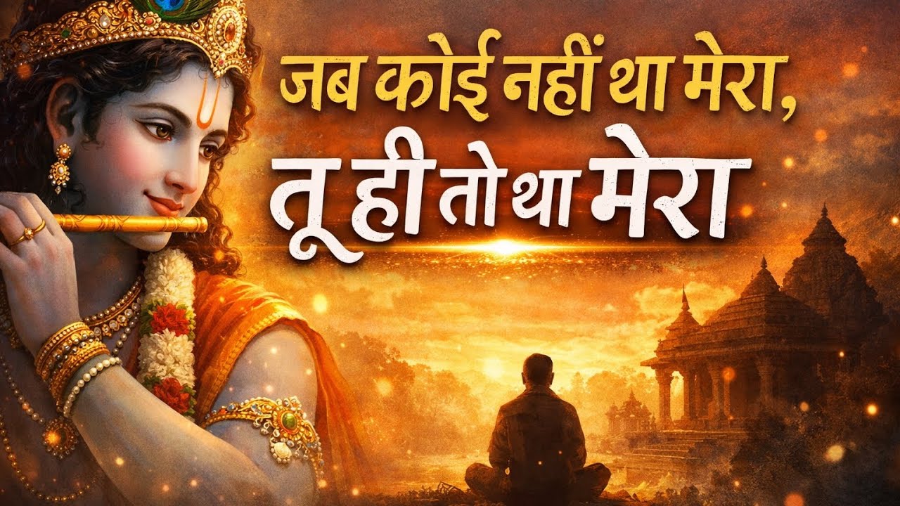 जब कोई नहीं था मेरा, तू ही तो था मेरा